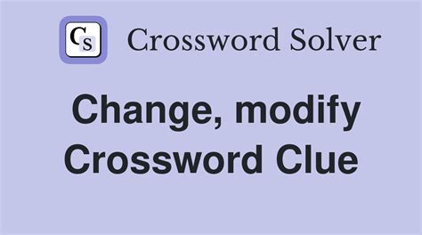 modfyb|modify crossword.